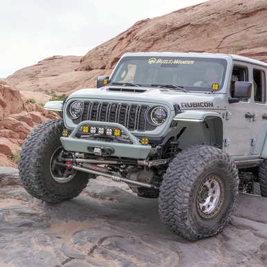 lightweight Jeep bumper