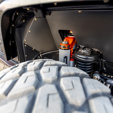 high-clearance Jeep Gladiator JT inner fenders