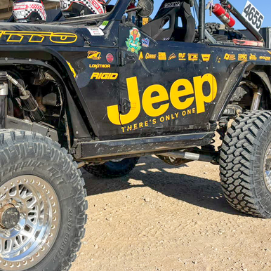 2018-2026 JEEP JL (2 DOOR) WRANGLER SLIDERS (WELD ON) KRAWLER LITE SAVVY OFFROAD