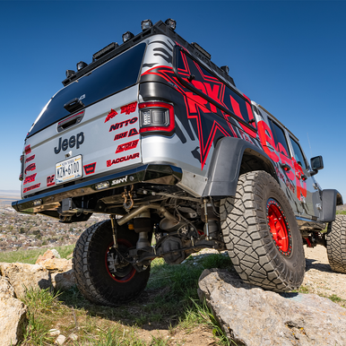 Jeep Gladiator JT rear bumper with recovery points