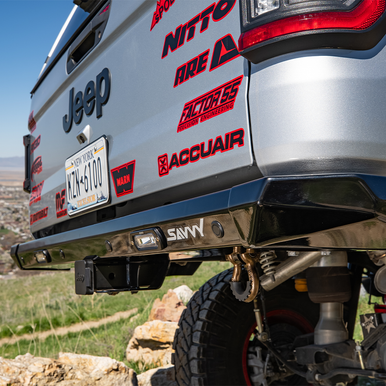 Jeep Gladiator JT high clearance rear bumper with hitch