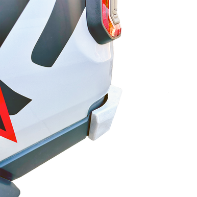 Jeep JT modular aluminum bumper with integrated recovery points