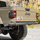 JT rear bumper maximum departure angle profile, 10 inches extra clearance no hitch Jeep Gladiator