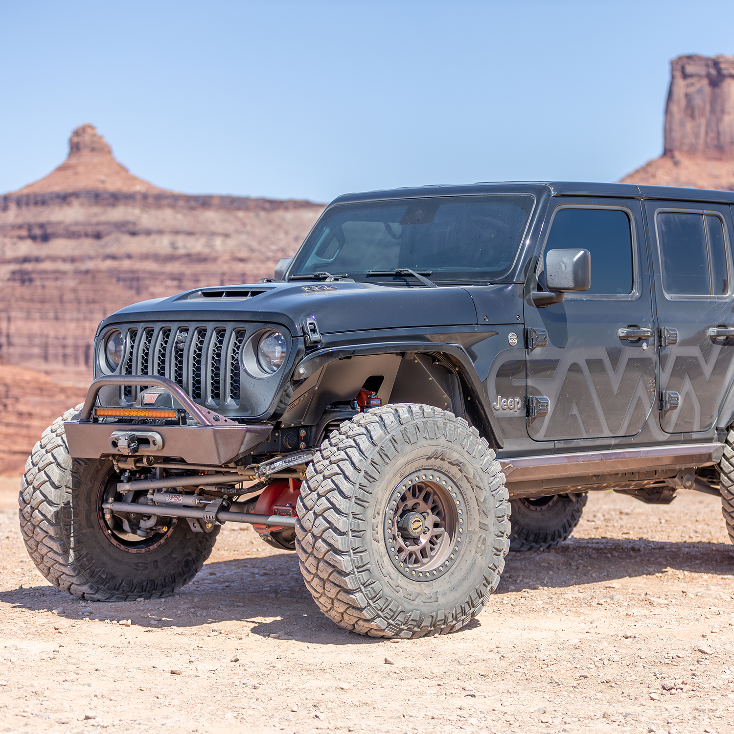 Jeep 392 inner fenders