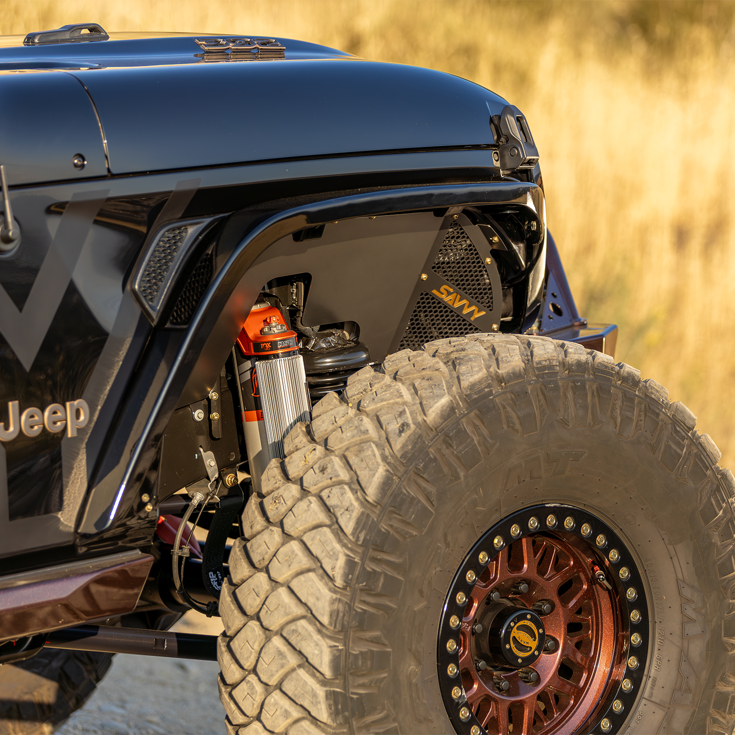 Jeep JL inner fenders VENTED