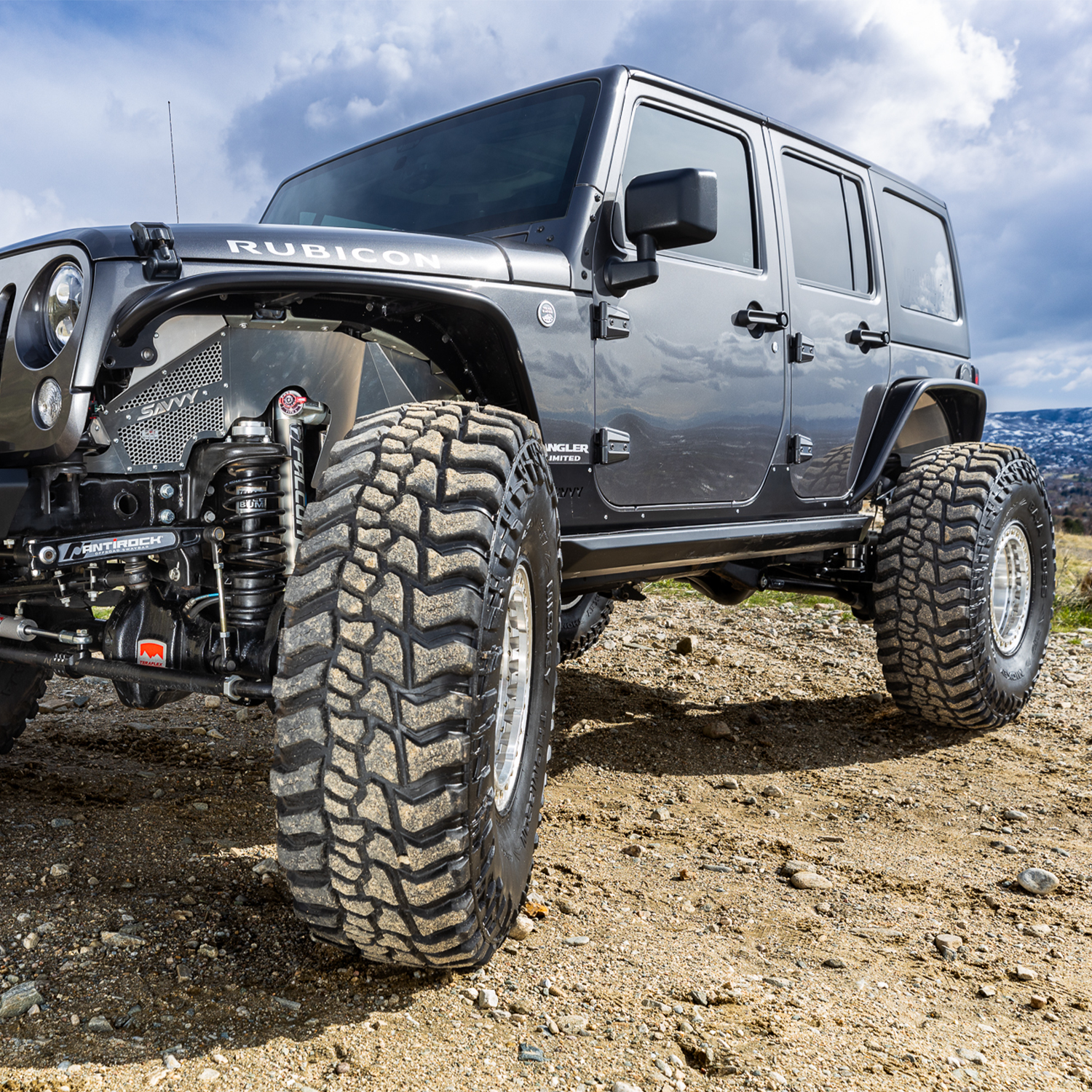 Jeep JKU rocker protection