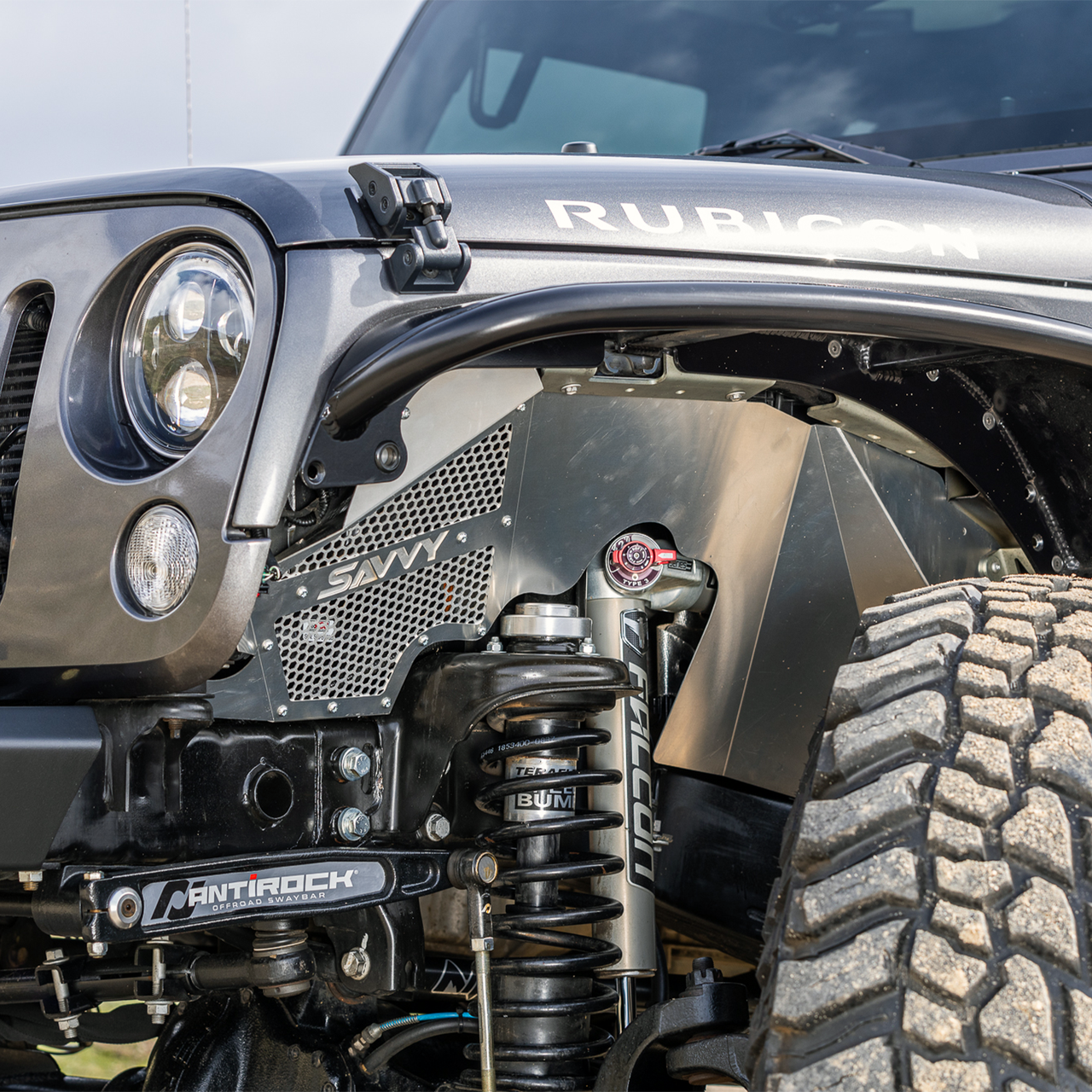 Jeep JK JKU Aluminum Front Inner Fenders 40