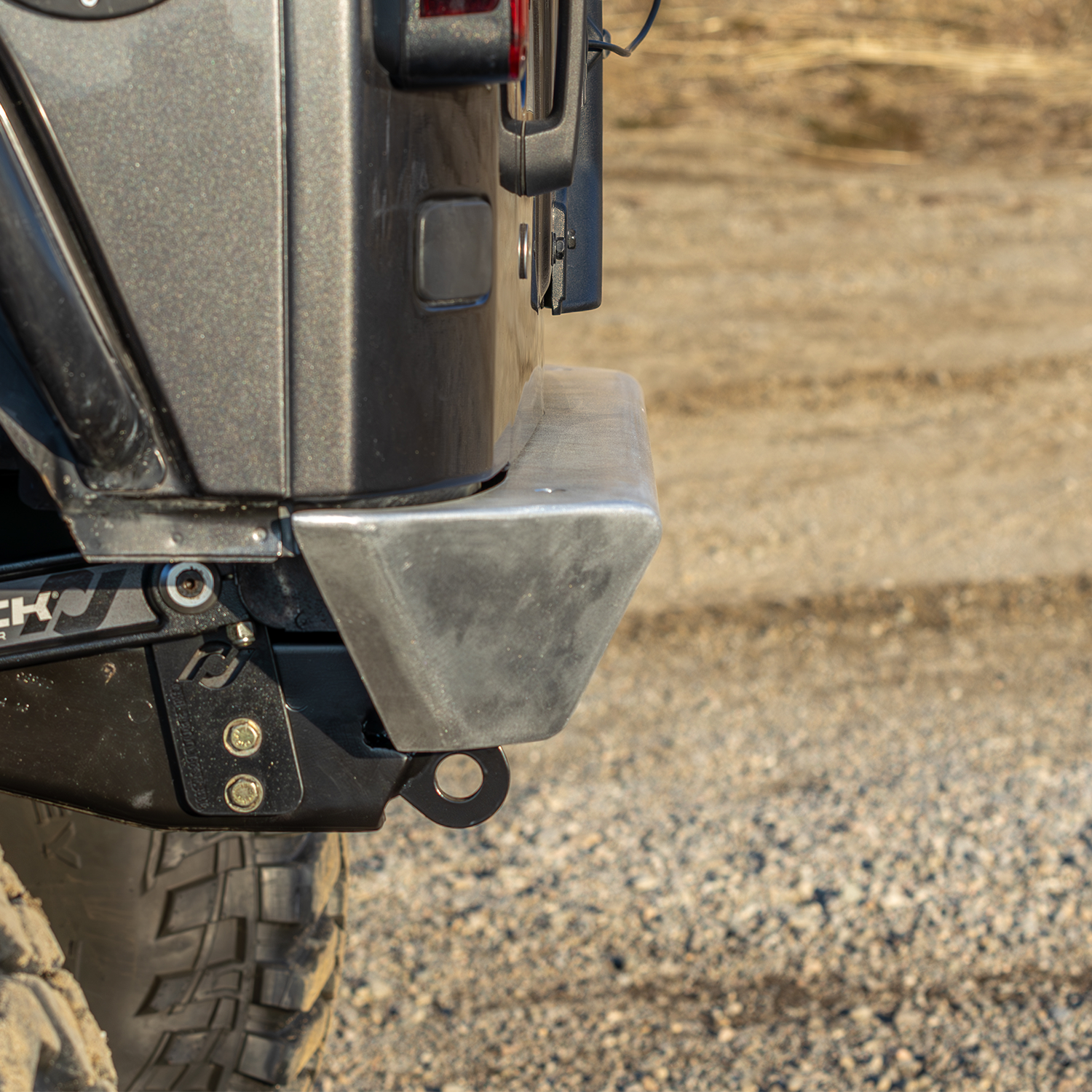 Jeep JK/JKU high ground clearance rear bumper