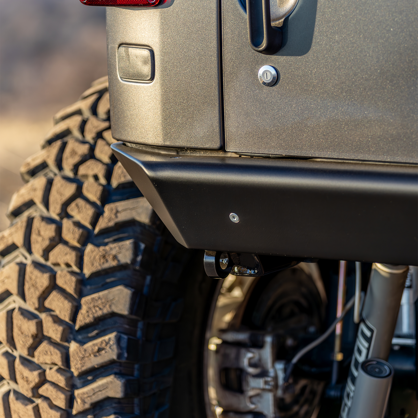 Jeep JK/JKU maximum departure angle