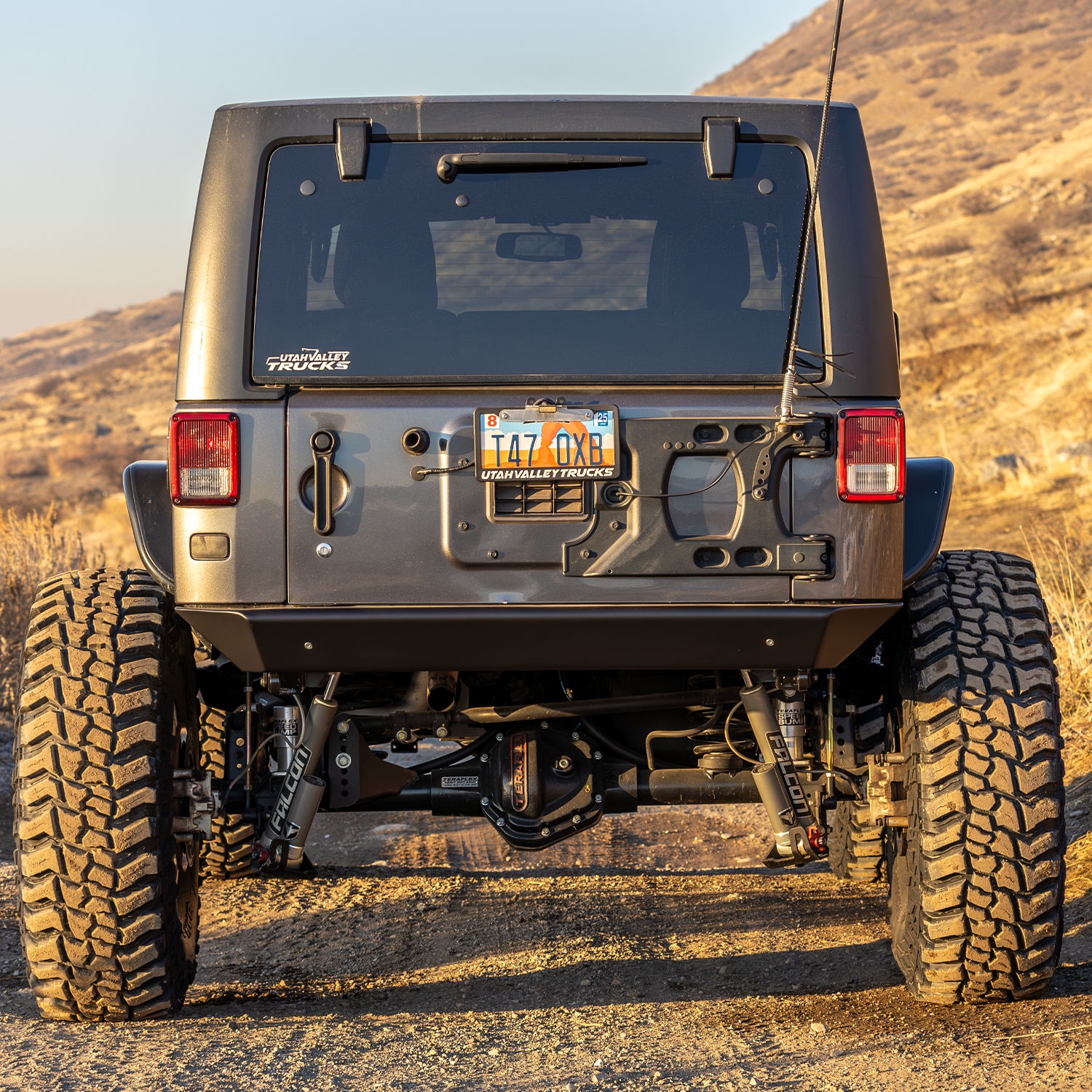 Jeep JK aluminum rear bumper