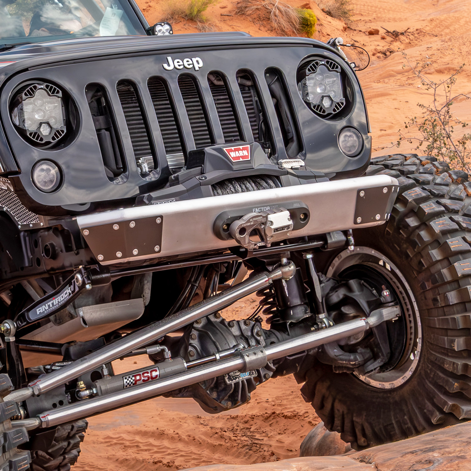 Jeep JK bumper corner guards