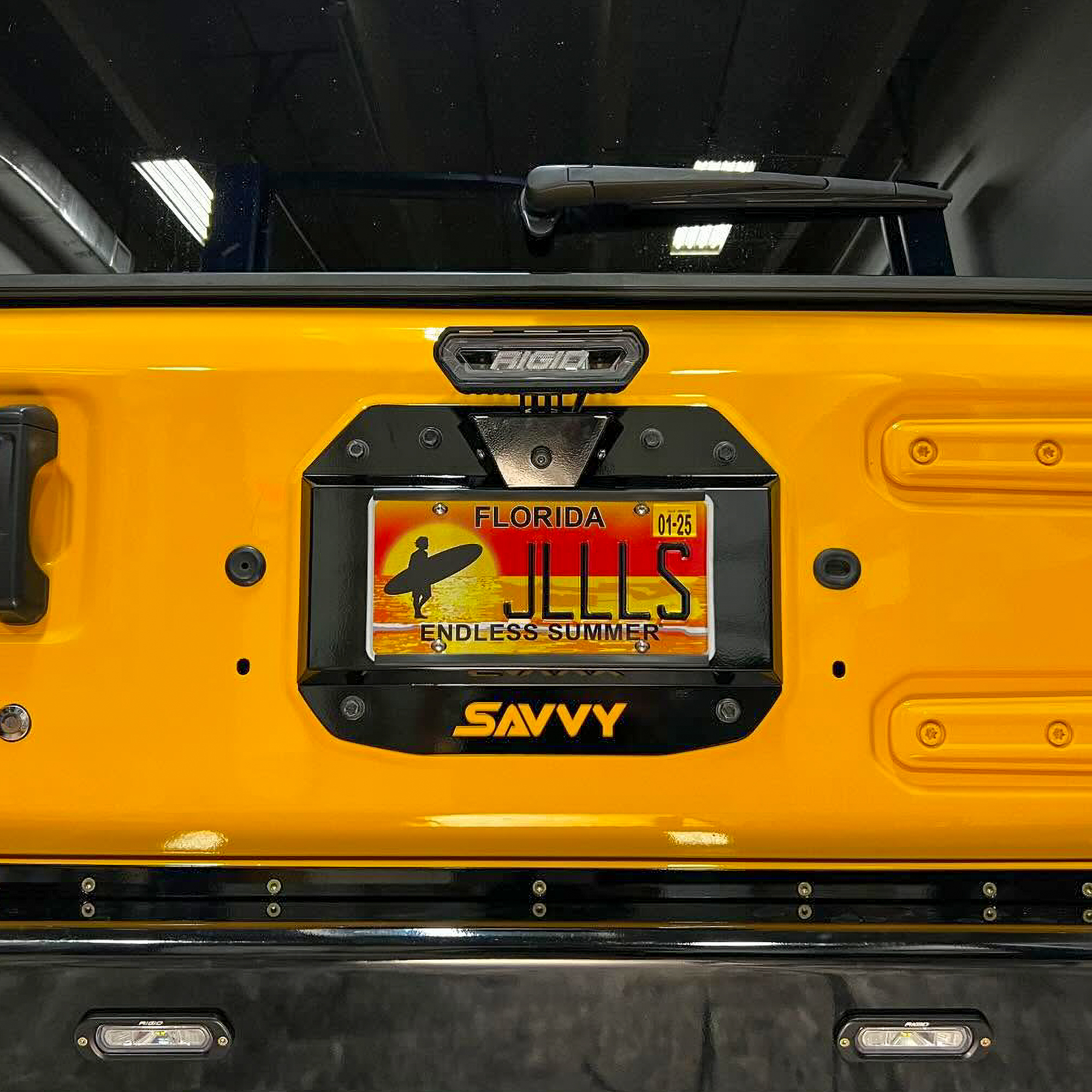 Jeep JL aluminum spare tire delete