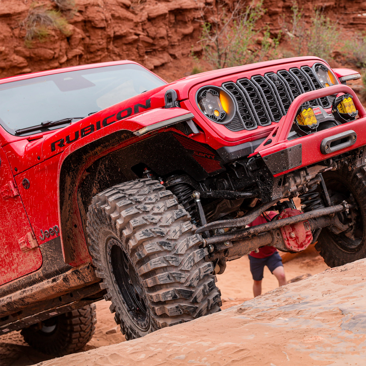Jeep JLU front and rear inner fenders