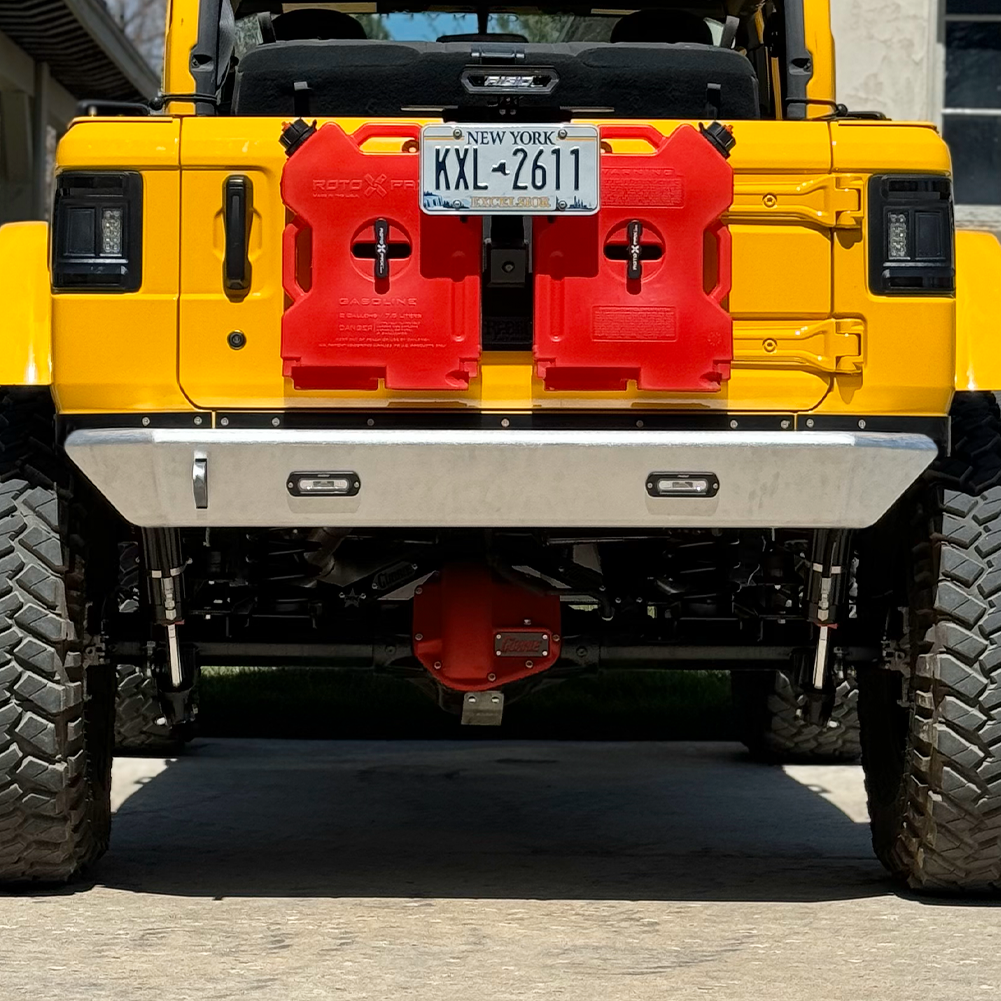 Jeep JL aluminum rear bumper