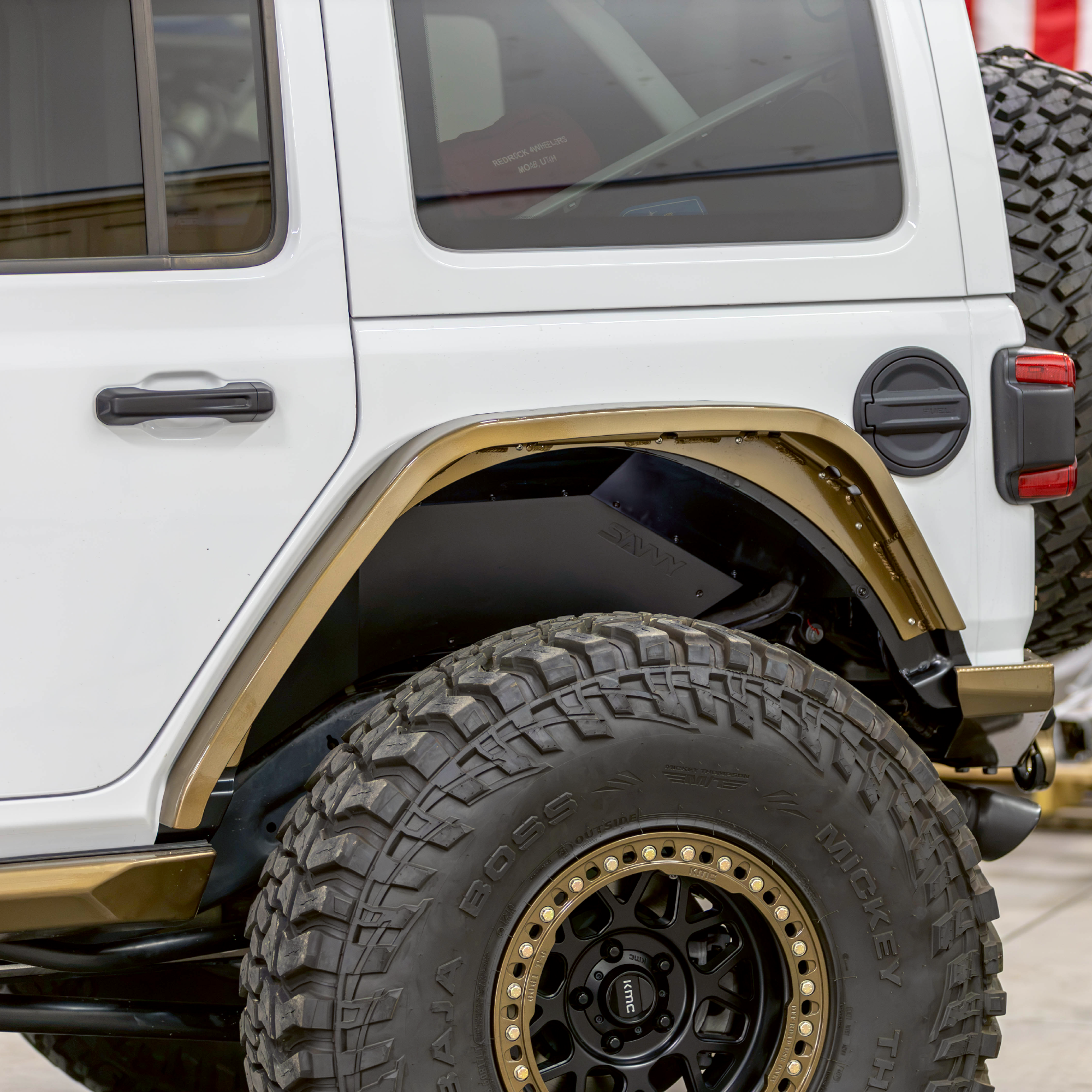 Jeep JL aluminum rear fenders