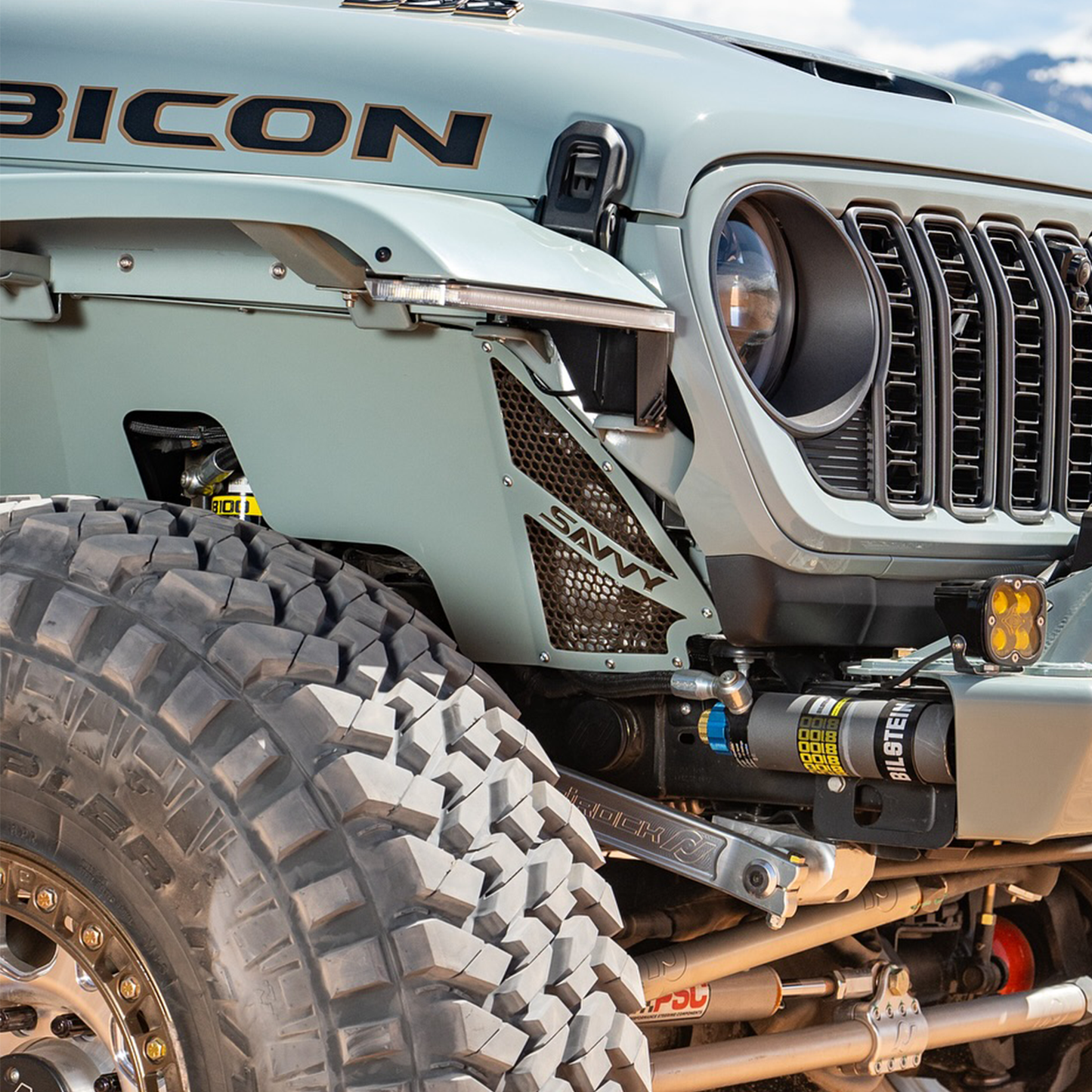 Jeep JL vented inner fenders