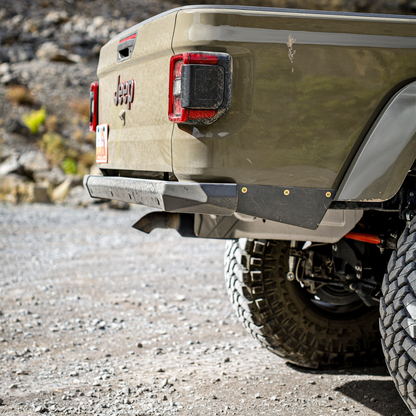 Jeep JT rear bumper with 10 inch clearance