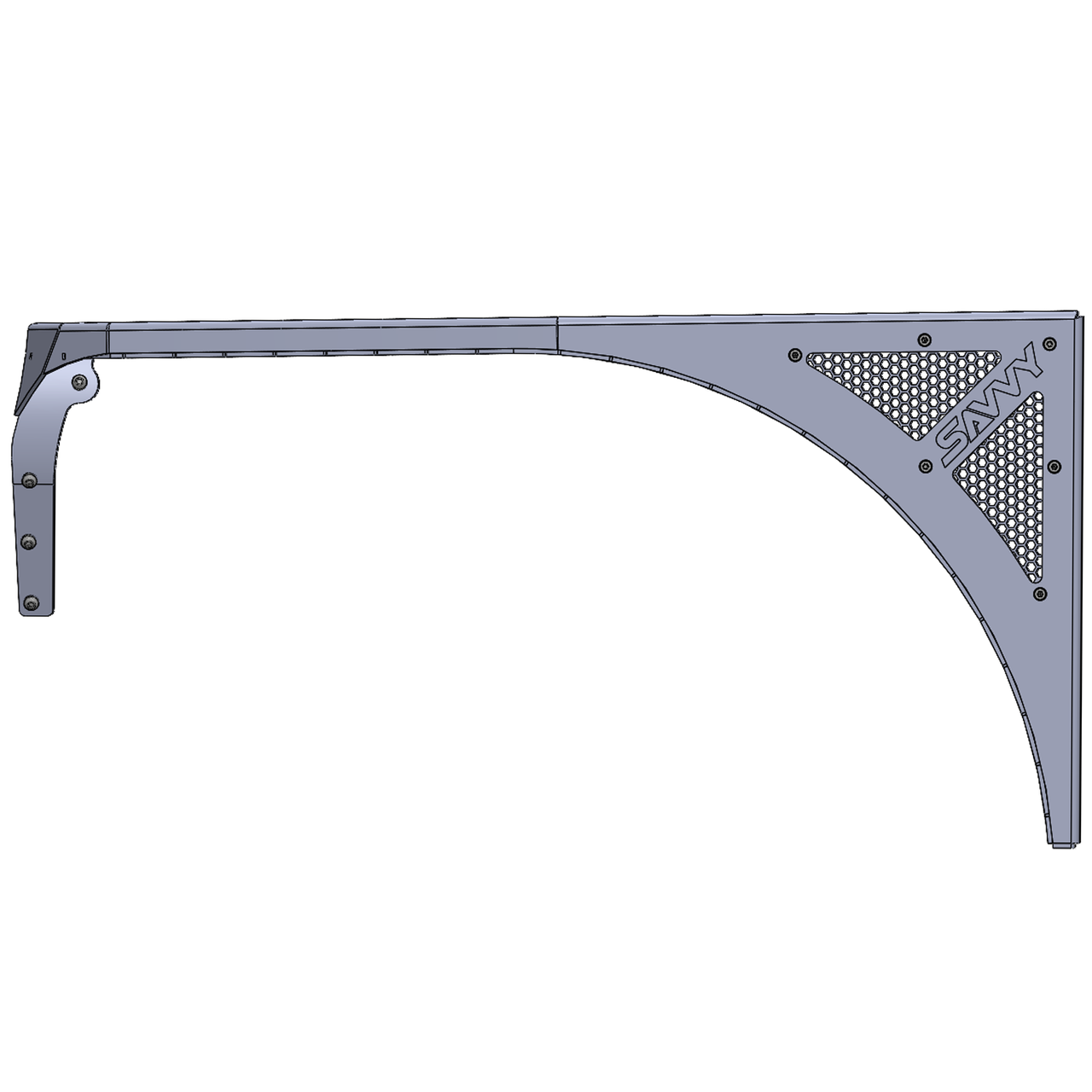 Jeep LJ rock crawling fenders