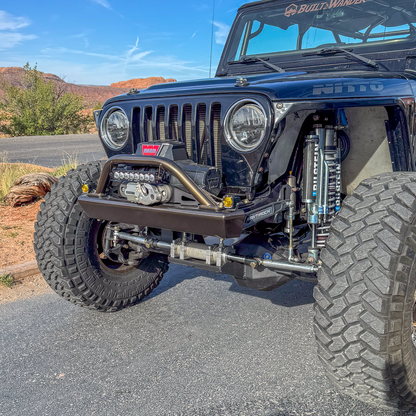Jeep TJ aluminum front bumper