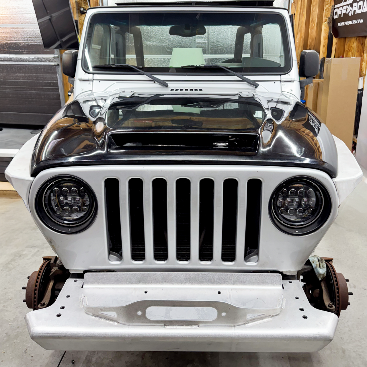 Jeep Wrangler TJ LJ Hood