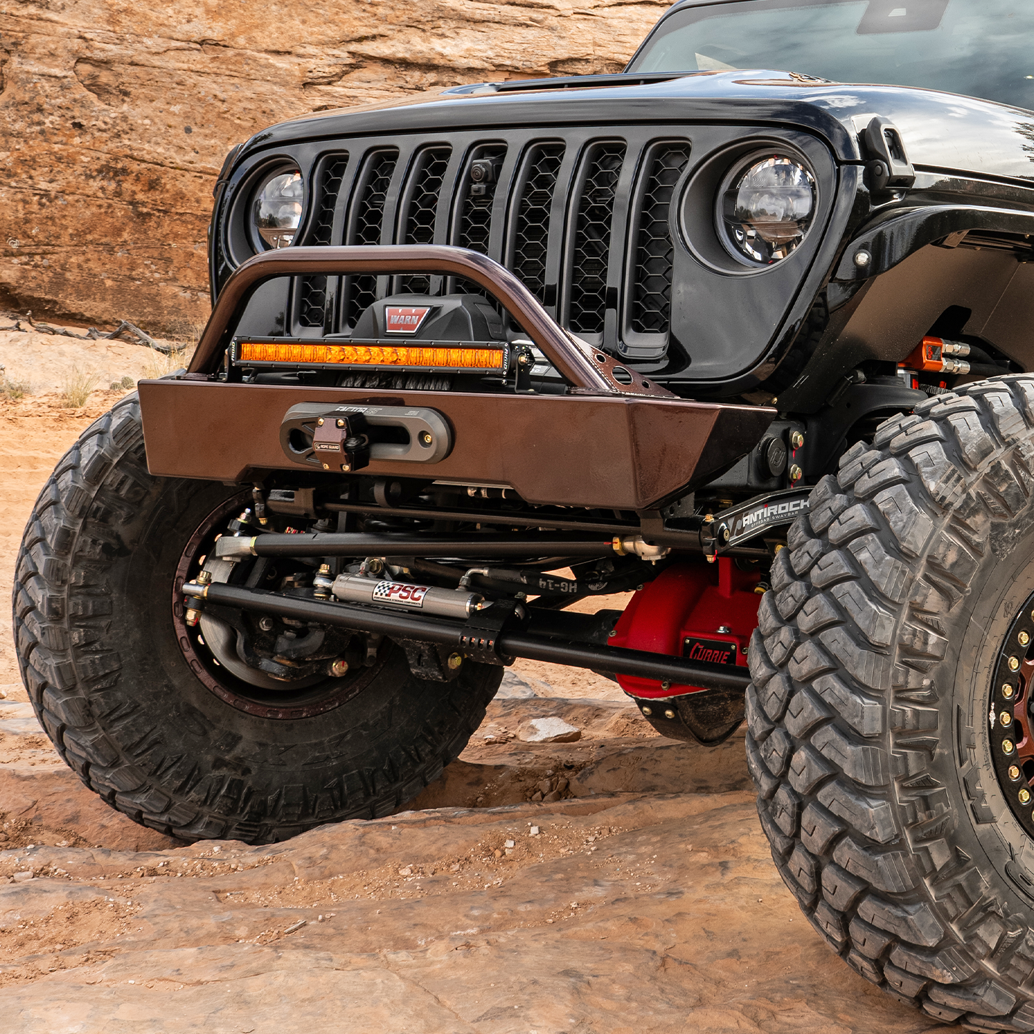 Savvy KRAWLER LITE front bumper with hoop for Jeep Wrangler JLU