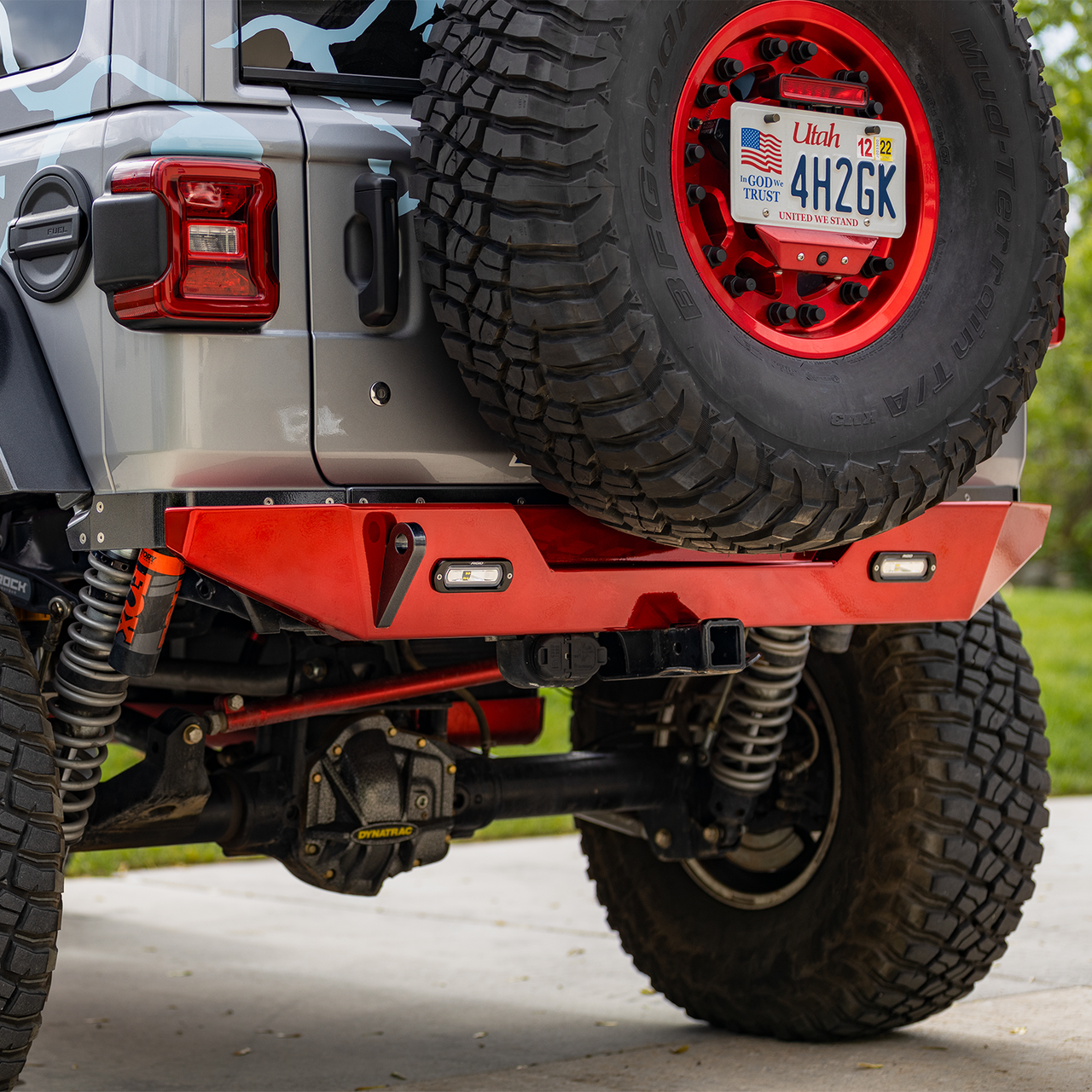 Savvy KRAWLER LITE high-clearance rear bumper for Jeep Wrangler JLU