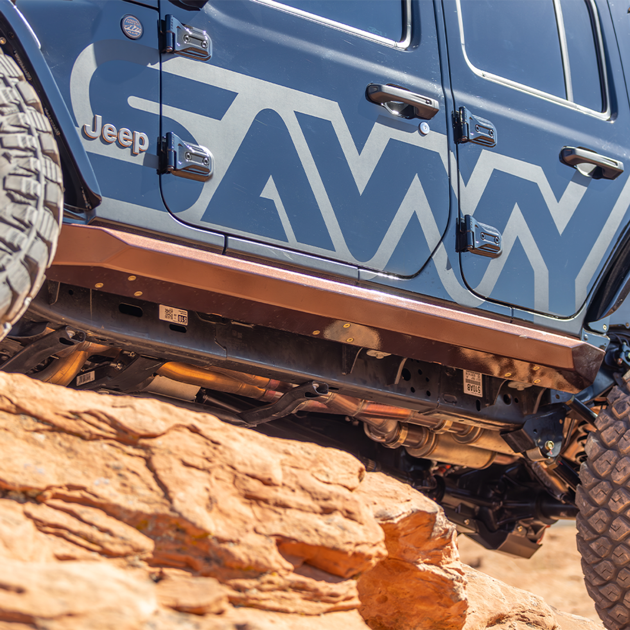 Savvy Offroad LEGACY ELITE Armor Bundle for 2018-2026 Jeep Wrangler JLU with complete 6061 aluminum front, rear, and body protection
