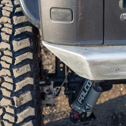 Lightweight high-clearance rear bumper for Jeep JK and JKU