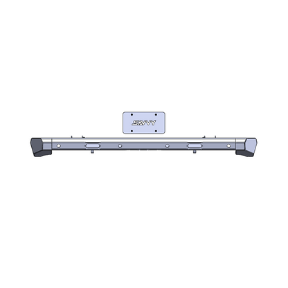 Savvy Jeep Gladiator rear bumper with race-proven high-clearance design