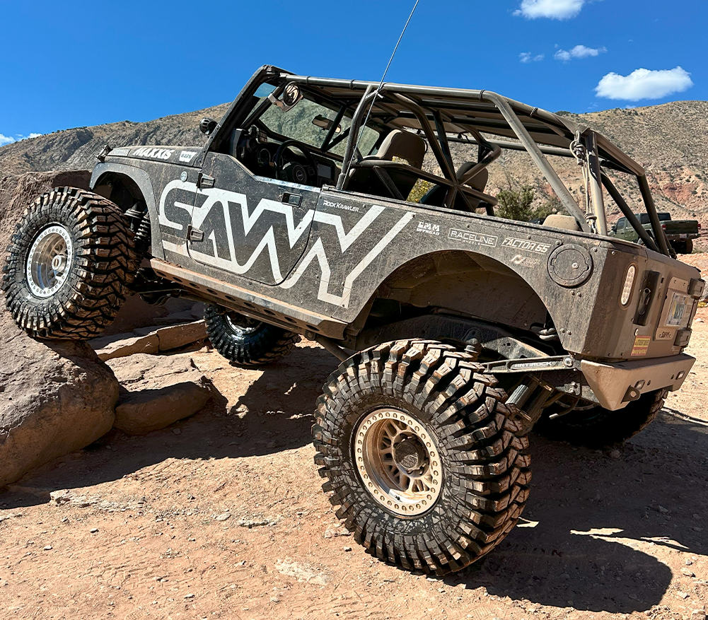 Jeep JK aluminum rear bumper with replaceable skin