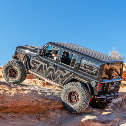 Rock Sliders For Off Roading For Jeep JLU Wrangler 
