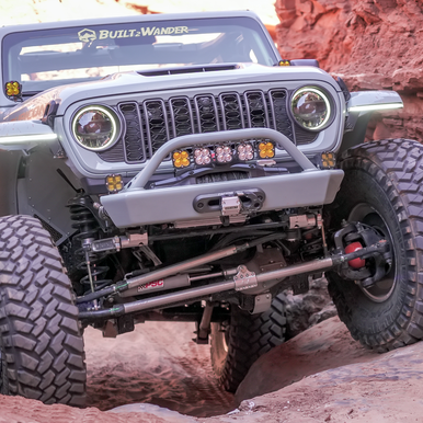 392 aluminum front bumper