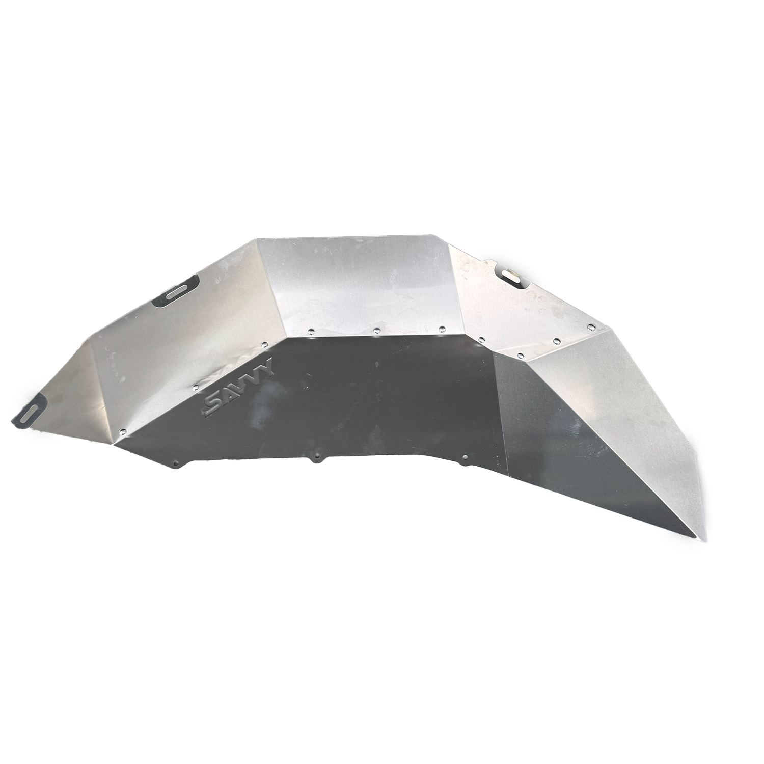 Savvy rear inner fender 16-gauge CNC laser-cut aluminum construction, 8.5 lbs per pair Jeep JL JLU rear fender liner