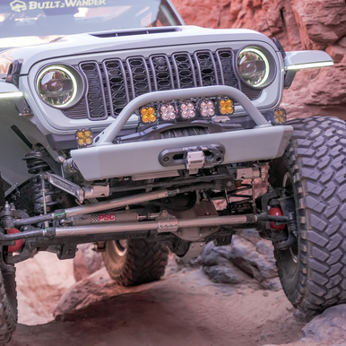 Jeep Wrangler 6061 aluminum bumper