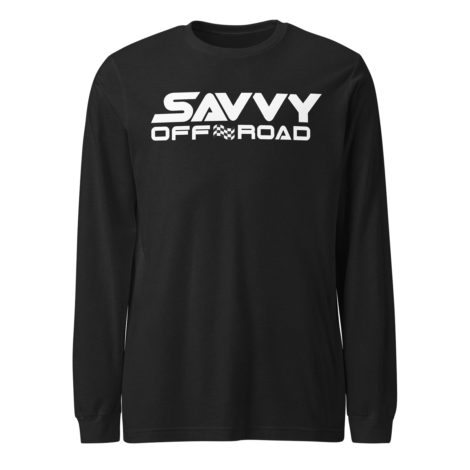 SAVVY OFFROAD BLOCK LONG SLEEVE SHIRT BLACK HEATHER