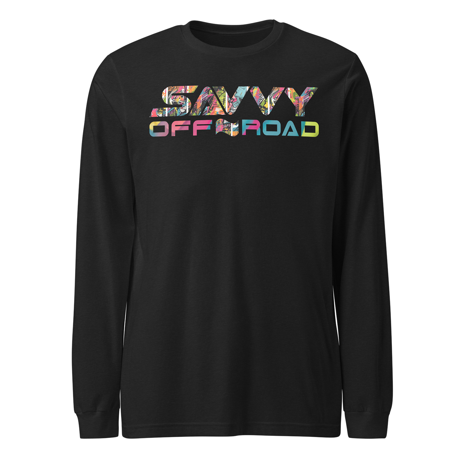 SAVVY OFFROAD MIAMI GTA LONG SLEEVE SHIRT BLACK HEATHER