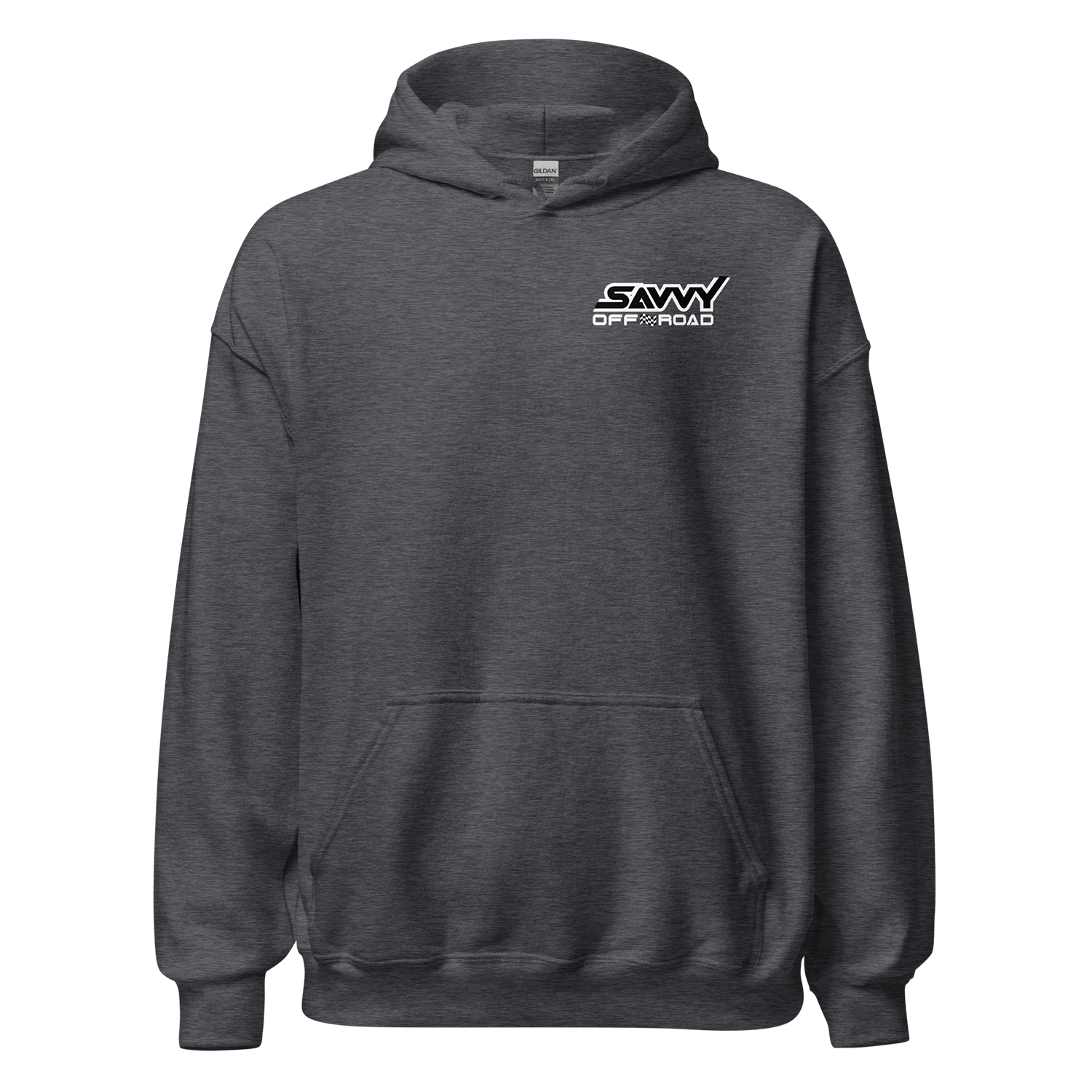 SAVVY OFFROAD STREET ART HOODIE DARK HEATHER 