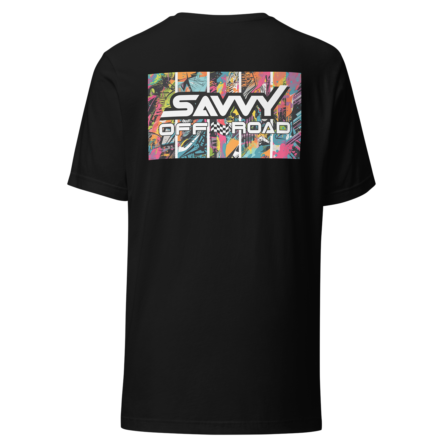 SAVVY OFFROAD STREET ART T SHIRT BACK