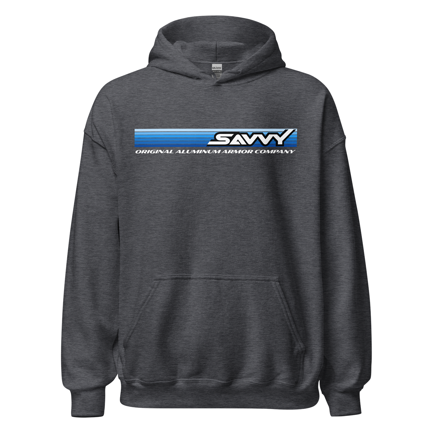 SAVVY OG ALUMINUM HOODIE DARK HEATHER