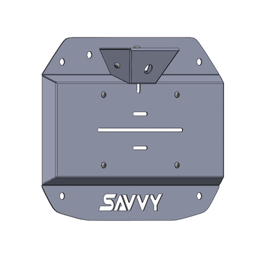 Savvy Off-Road spare tire delete for Jeep JL