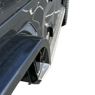 Jeep JLU rock sliders for long arm suspension