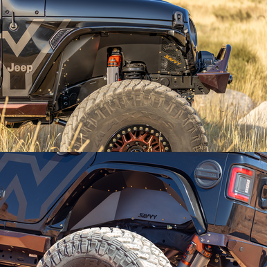 Jeep JL inner fenders for 40 inch tires