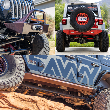 Savvy Offroad KRAWLER LITE Essentials bundle for Jeep JLU