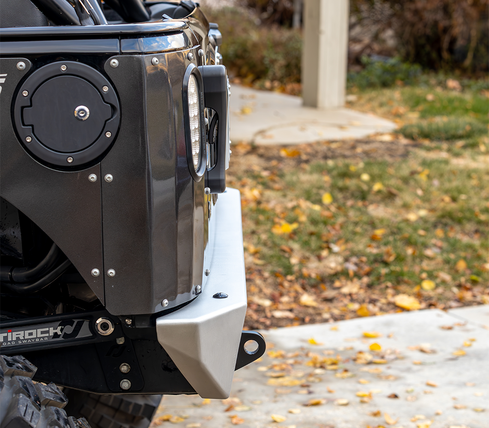 JK rear bumper with lighting options
