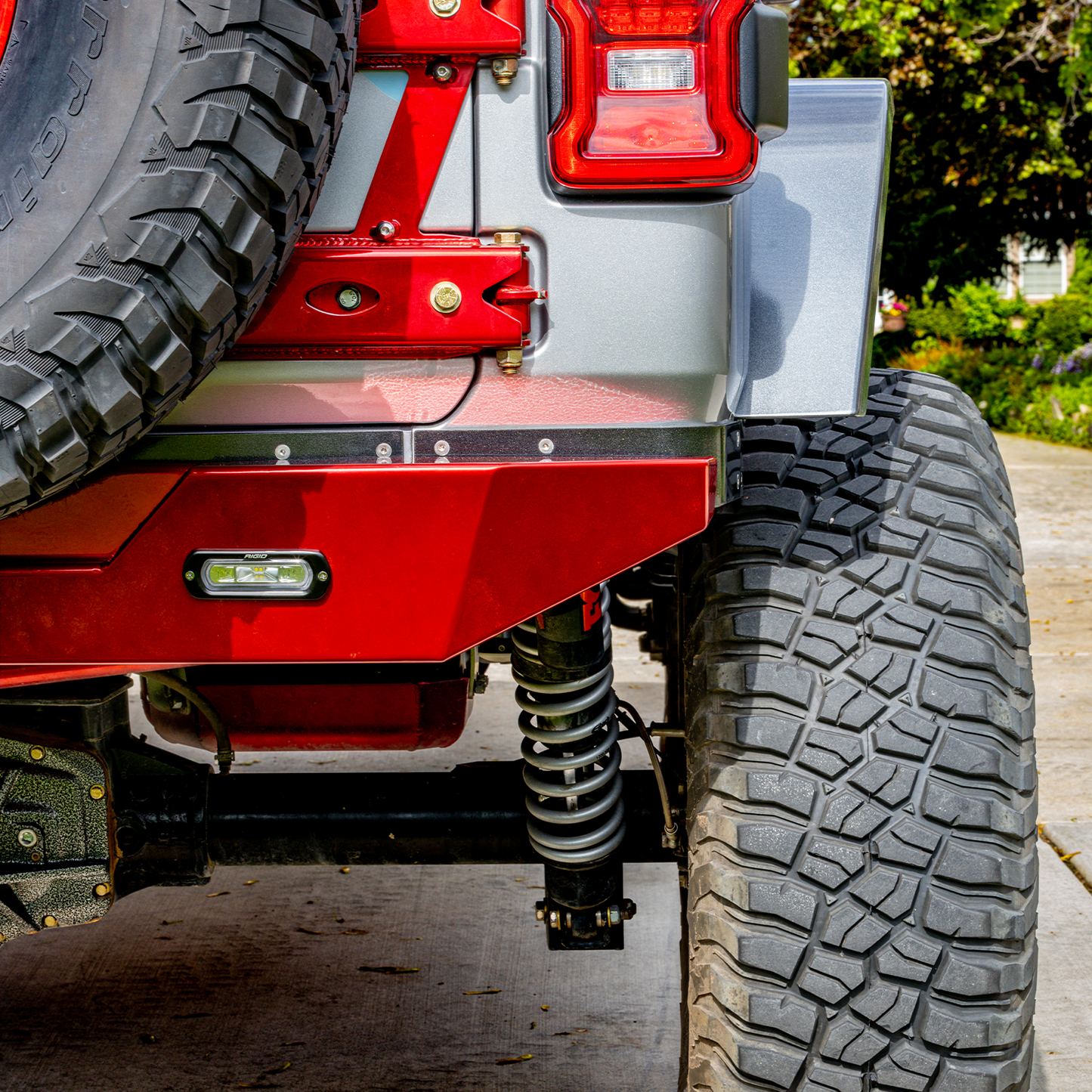 Savvy Offroad aluminum rear bumper Jeep JLU wrangler