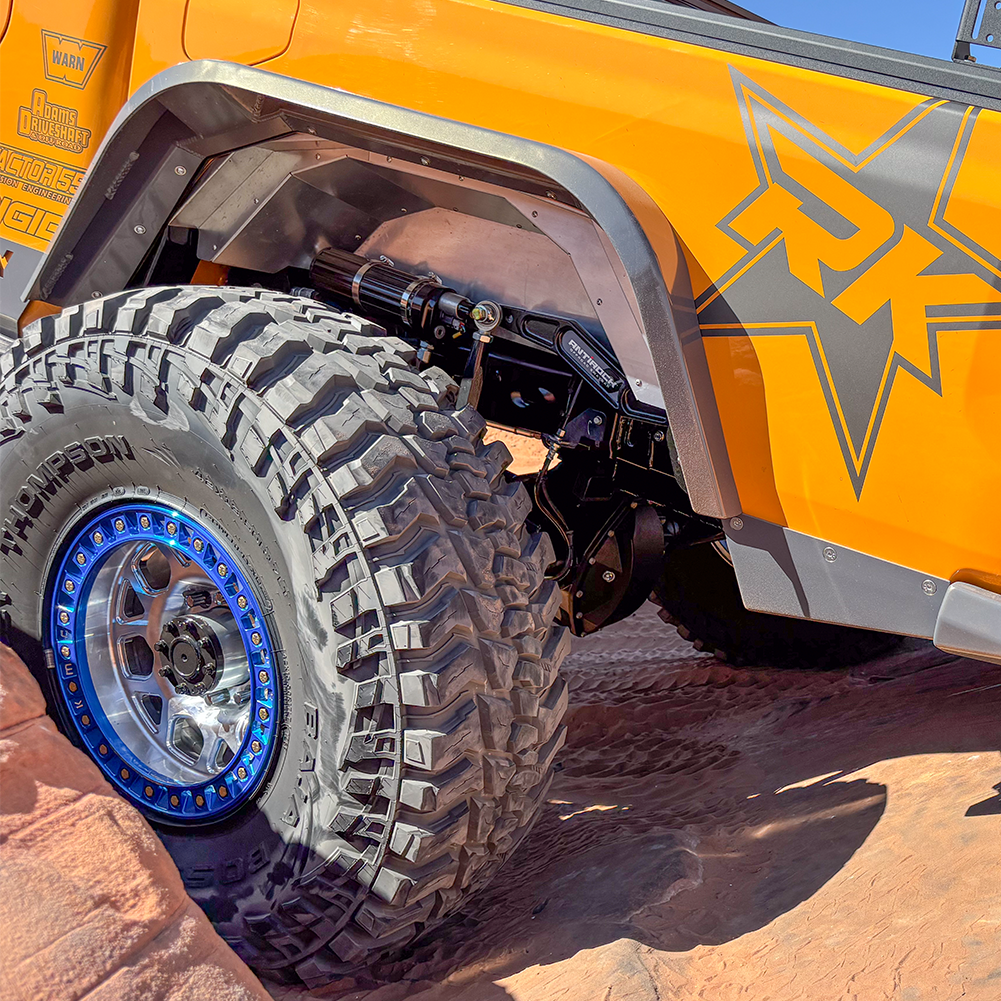 Jeep Gladiator rear wheel well protection