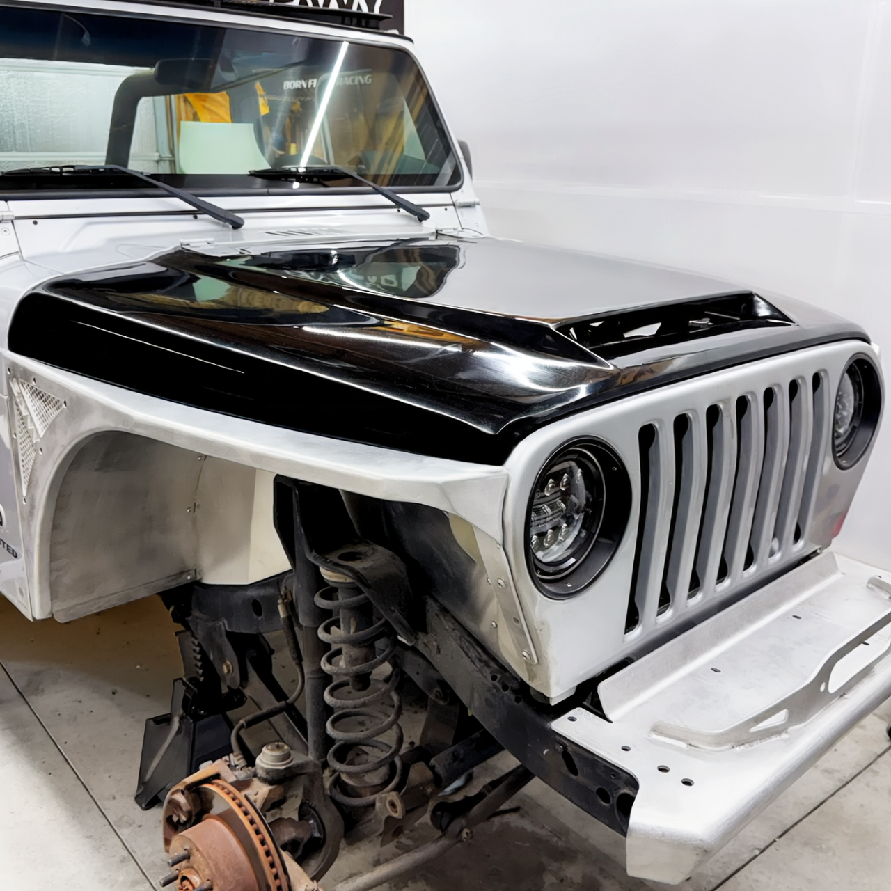 Savvy Jeep TJ LJ Hood