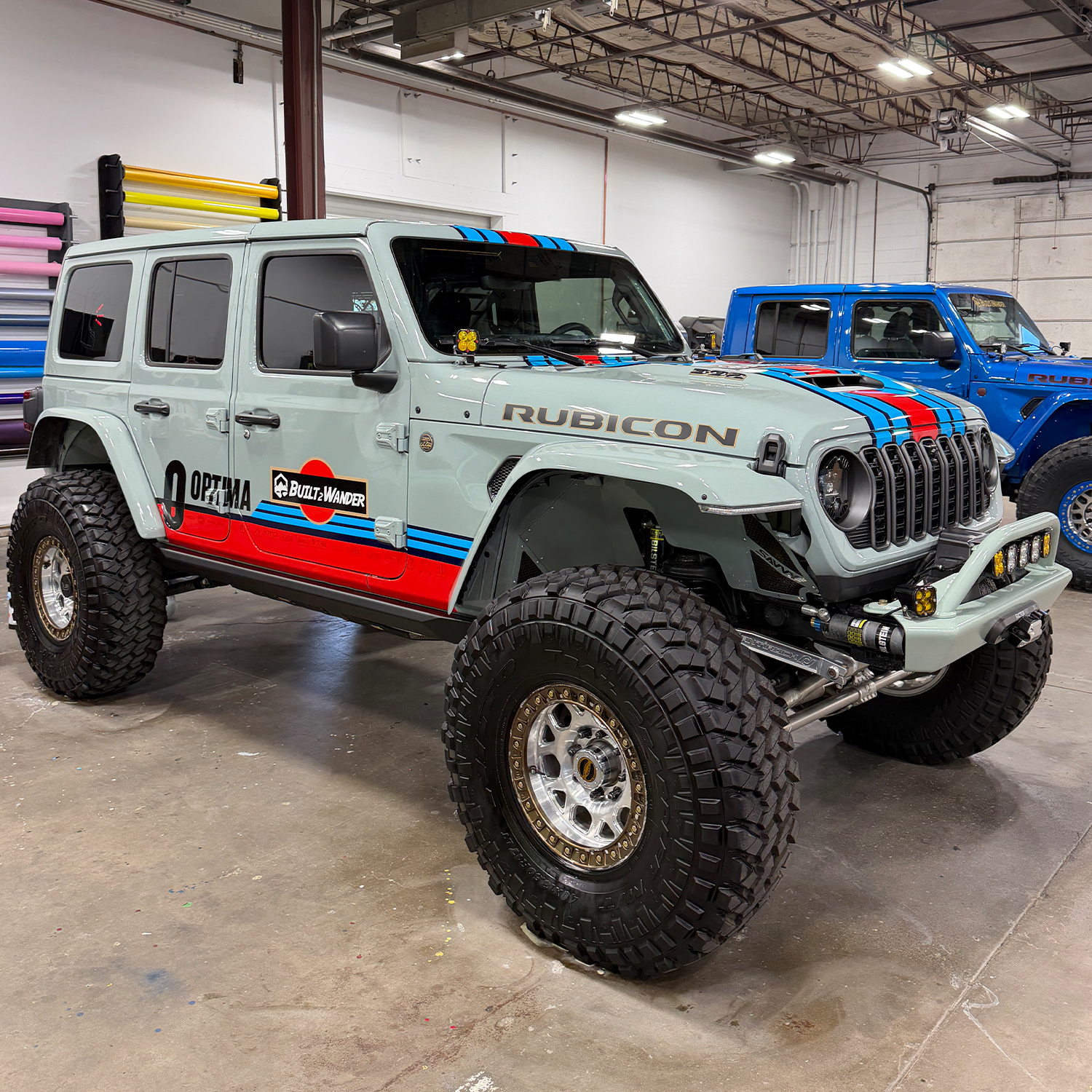Savvy Legacy 6061 aluminum front bumper with hoop on 2018-2026 Jeep Wrangler JL, 8 lb skin race-proven design