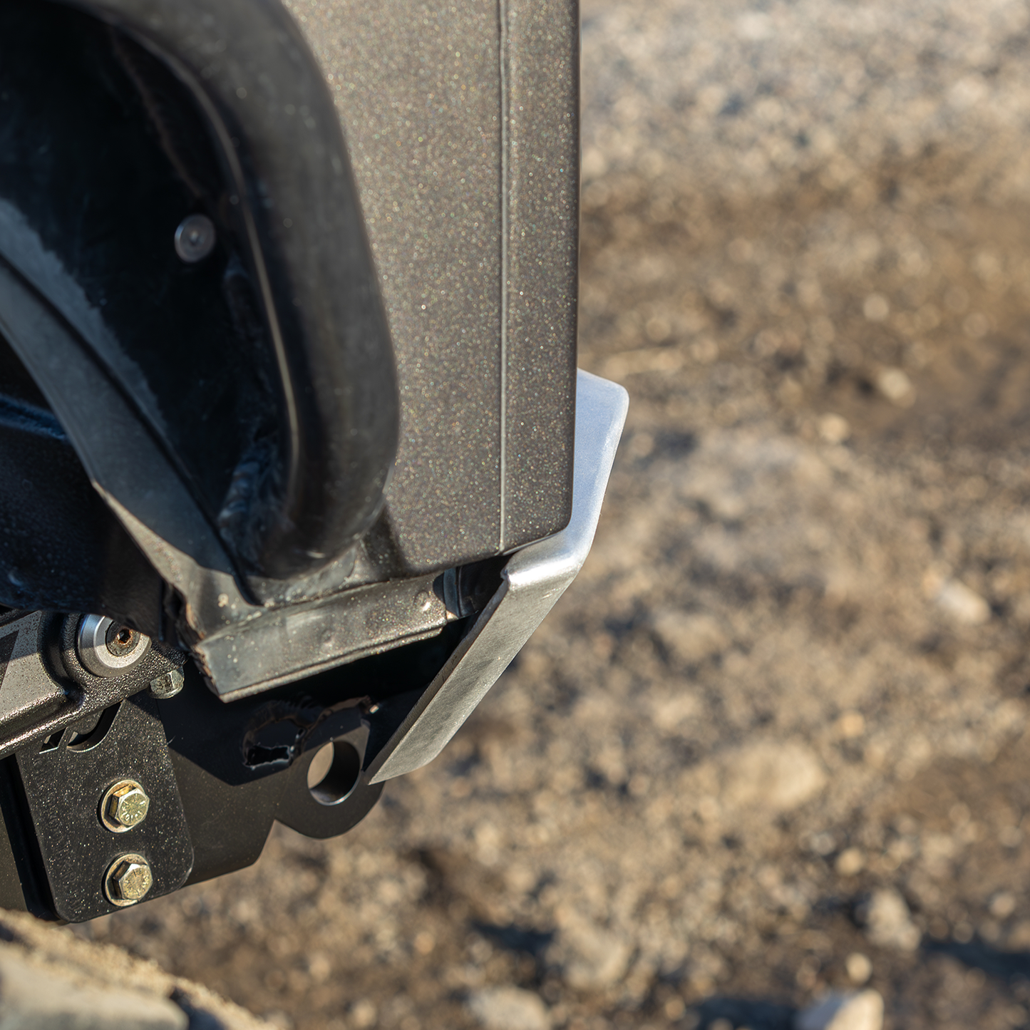 Savvy Legacy 6061 aluminum rear bumper ultra-low profile on Jeep JKU Wrangler, sexiest high clearance JK bumper