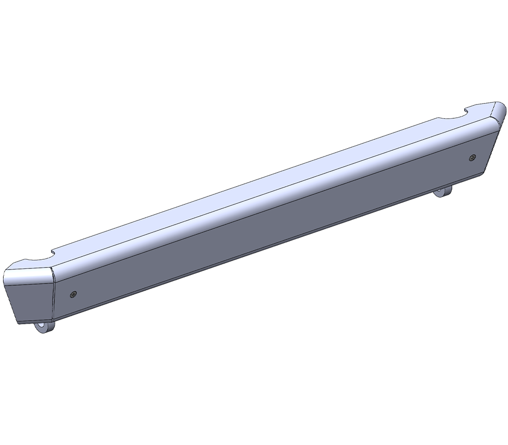 Savvy Legacy TJ rear bumper modular replaceable 6061 aluminum skin, cost-effective trail repair design